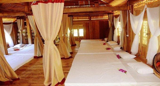 Oh Pu Luong Homestay Huong Ba Thuoc المظهر الخارجي الصورة